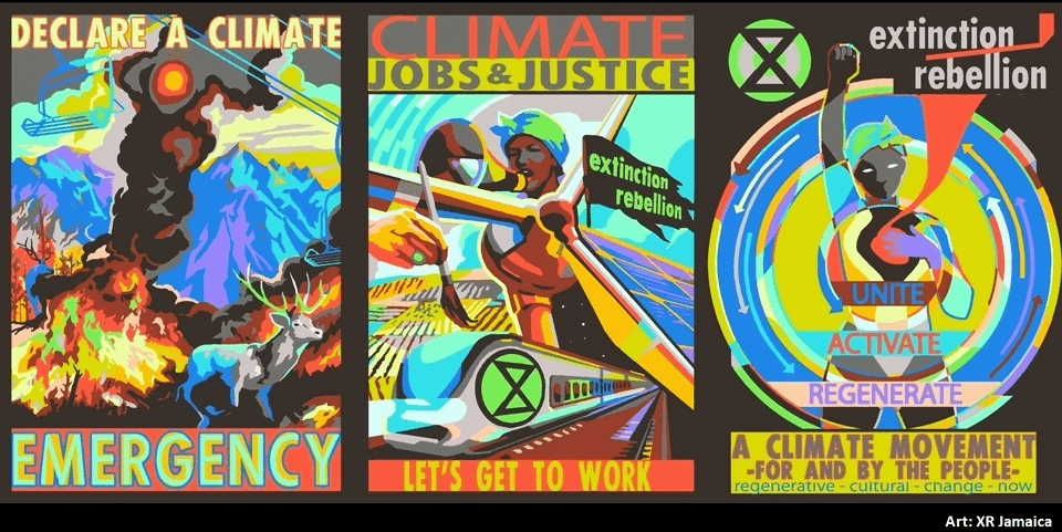 Extinction Rebellion Poster Artwork